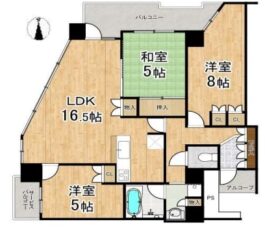 レジデンスタワー上本町