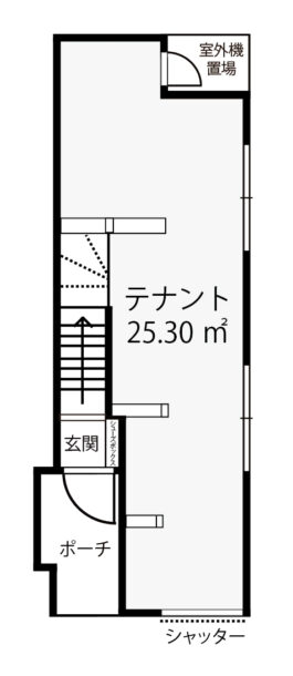 【新築 1階　テナント】Kanon Design　真法院町