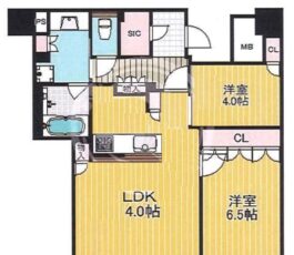 ウエリスタワー谷町四丁目