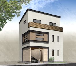 中央区玉造１丁目・売土地　☆A号地・約１６.７坪☆（建築条件なし）