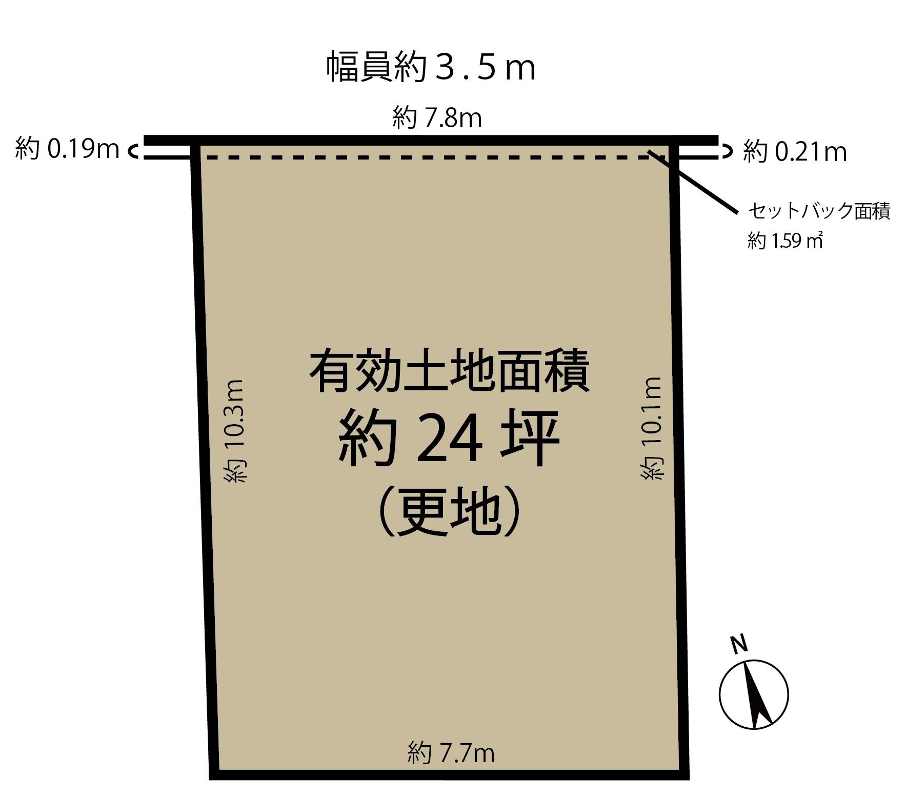 天王寺区細工谷２丁目・売土地　（建築条件なし）