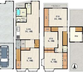 天王寺区味原本町 戸建