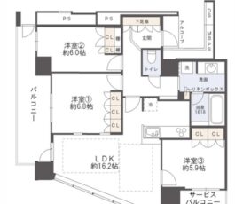 レジデンスタワー上本町